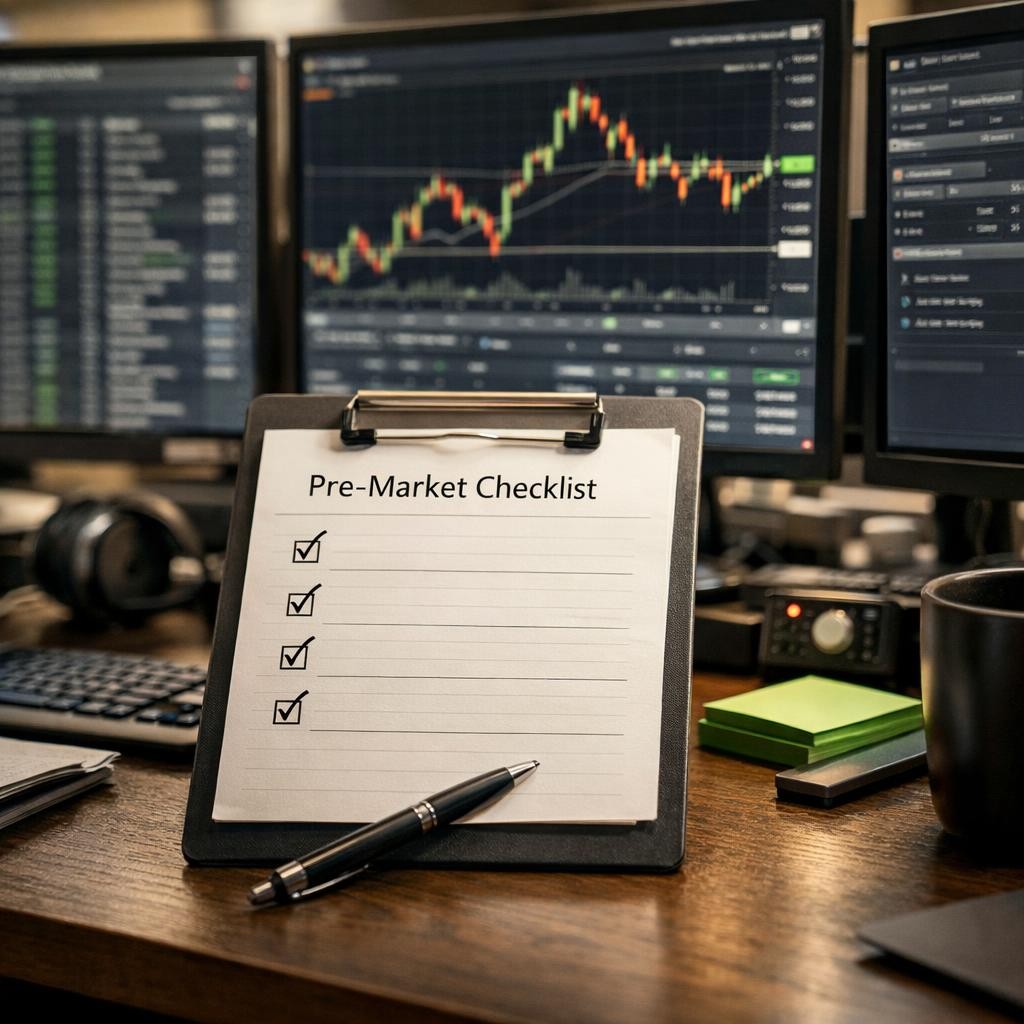 pre-market checklist pre-live checklist illustration for The pre-market checklist for automated traders: what to verify before alerts start routing live