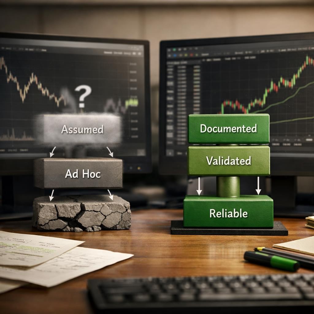 execution stack weak vs strong process illustration for Your execution stack is only as strong as its weakest assumption